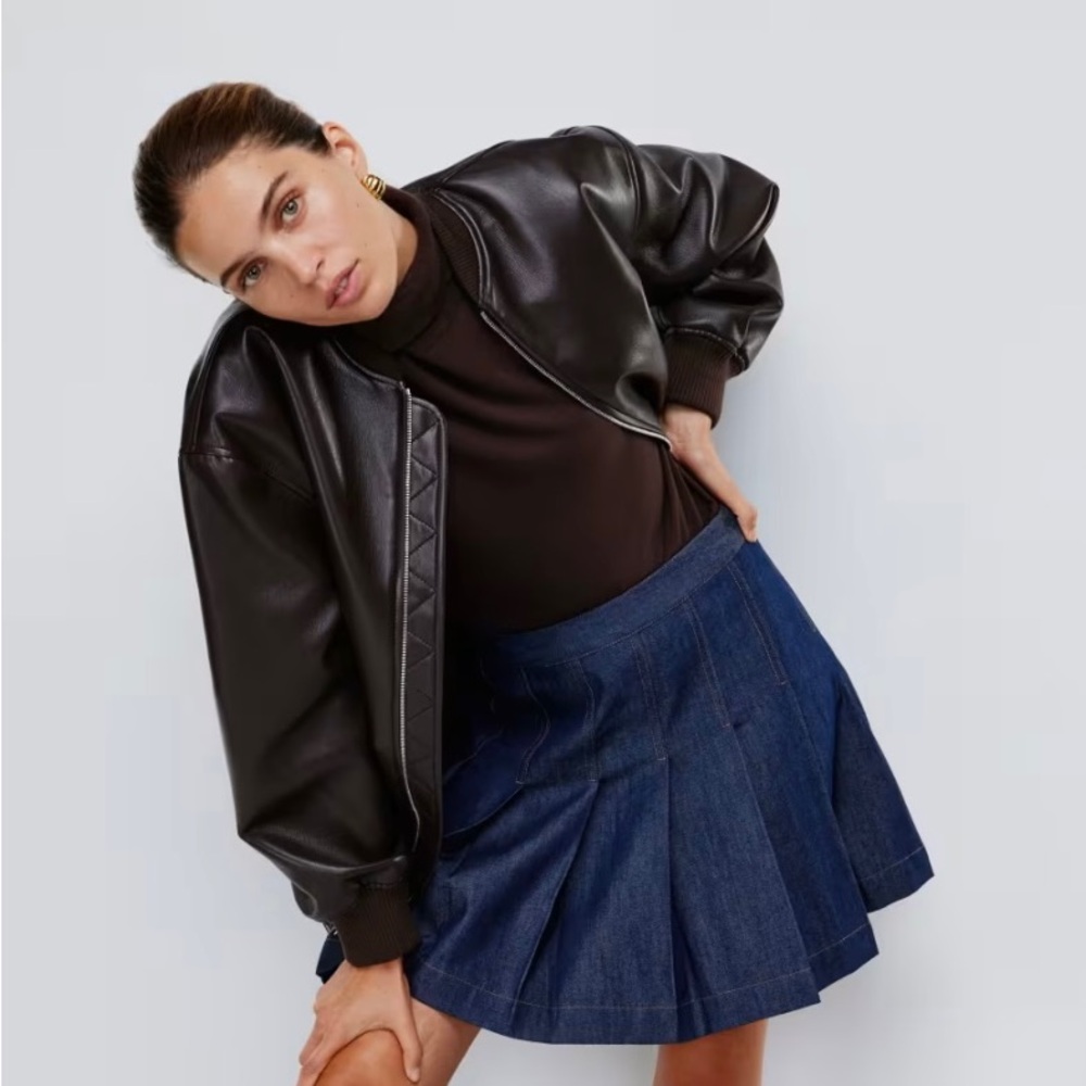 Babaton Perspective Jean Skirt